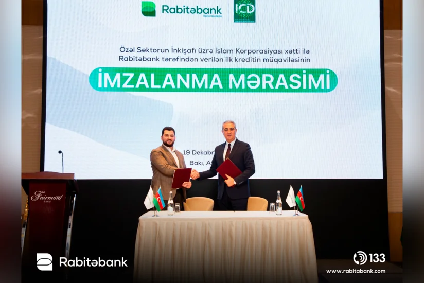 Rabitəbank ICD-nin xətti ilə verilən ilk kredit müqaviləsini imzalayıb