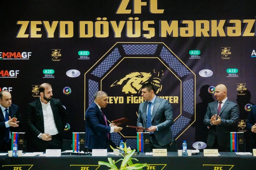 Zeyd Döyüş Mərkəzi ilə Azərbaycan MMA və Qrapplinq Federasiyası arasında əməkdaşlıq memorandumu imzalanıb