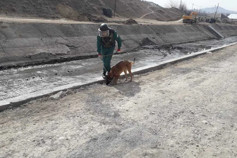 Qazaxda top mərmisi və raket tapıldı