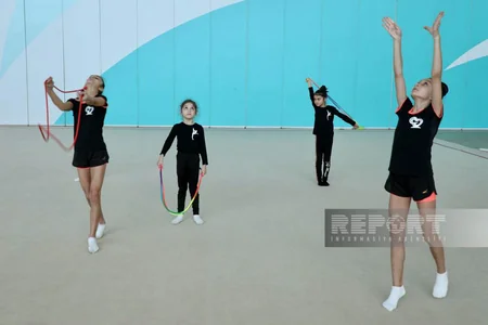 Şəmkir və Sumqayıtın bədii gimnastları Bakıda təlim-məşq toplanışı keçirlər