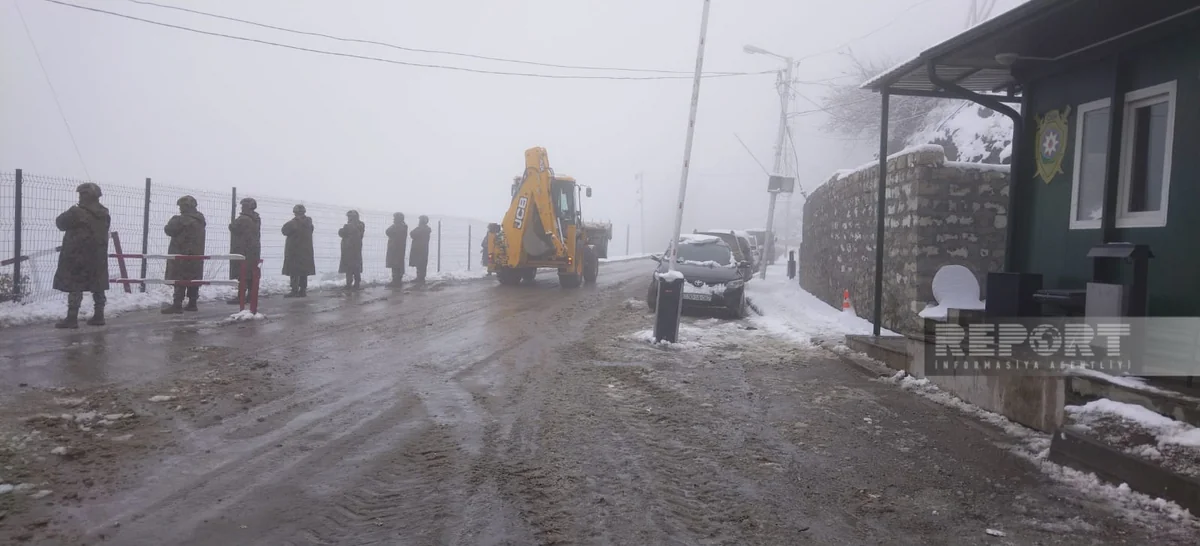 Roads cleared of snow, uninterrupted traffic ensured in Azerbaijan's Shusha
