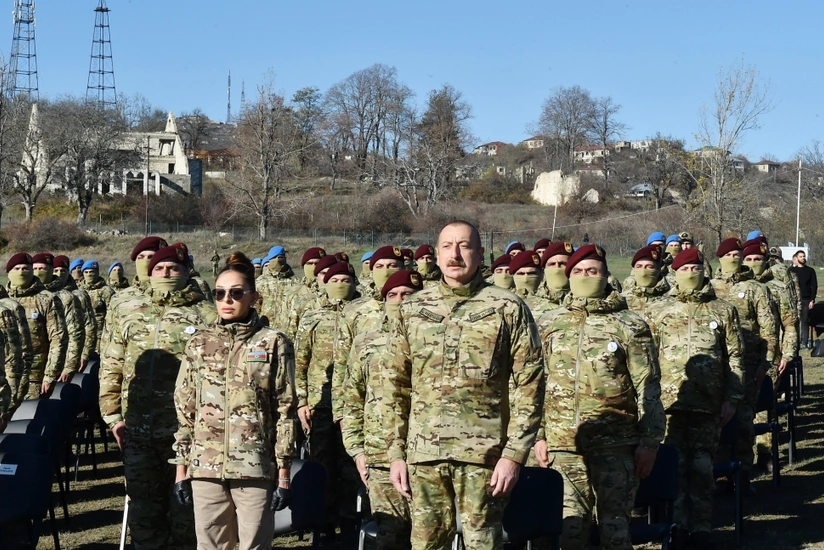 Moment's silence in martyrs' memory observed in Shusha