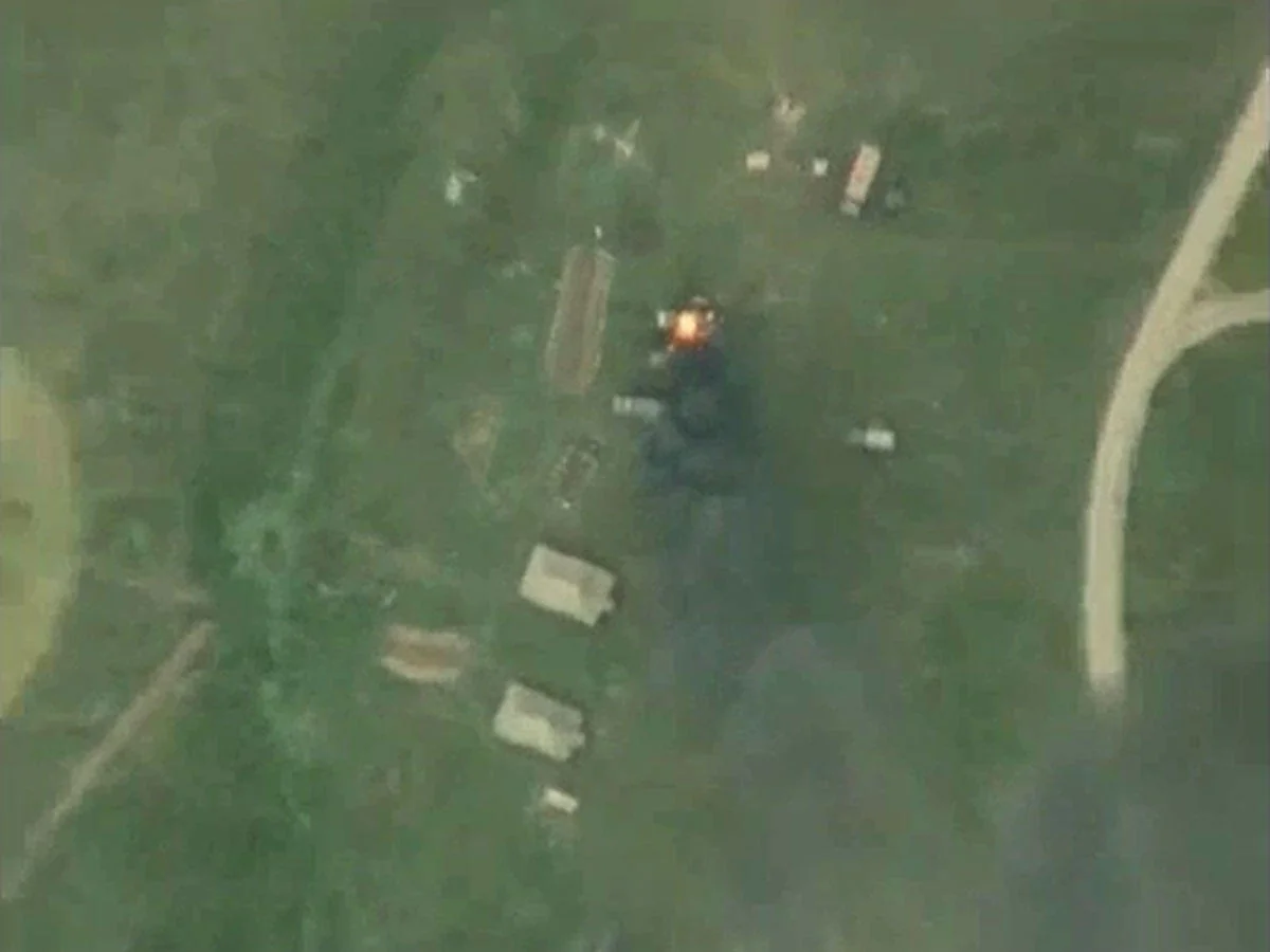 Azerbaijani MoD: Armenian vehicle with military personnel inside destroyed - VIDEO