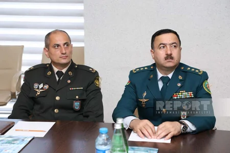 Reportun əməkdaşı hərbi sahədə səmərəli fəaliyyətinə görə mükafatlandırılıb