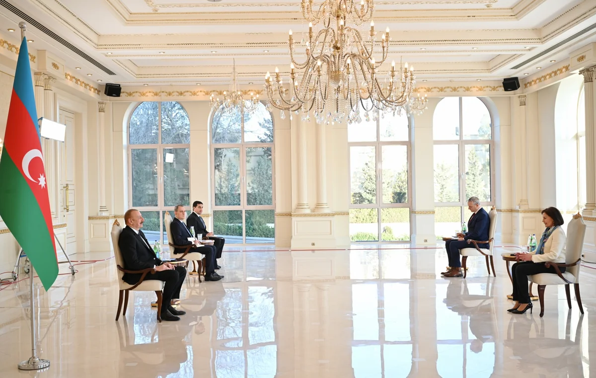 Azerbaijani President informs French diplomat about protest on Lachin-Khankandi road 