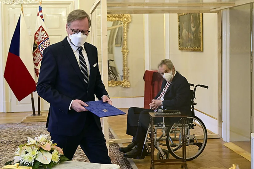 Земан назначил Петра Фиалу новым премьером Чехии