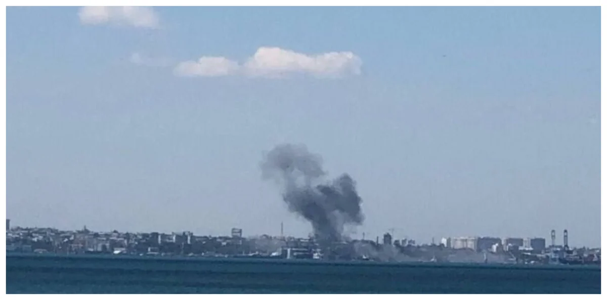 Russia shells Odesa port in Ukraine's south west