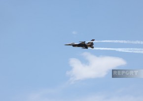 “Technofest-2025də F-16 qırıcı təyyarəsinin nümayiş uçuşu həyata keçirilib
