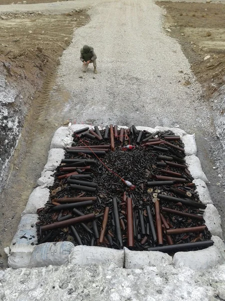 Xızıda 723 ədəd partlamamış hərbi sursat aşkar edilib