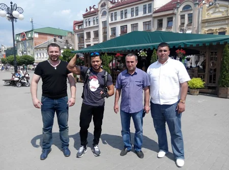 Ukraynanı Bakı 2015də təmsil edəcək azərbaycanlı idmançı ilə görüş keçirilib