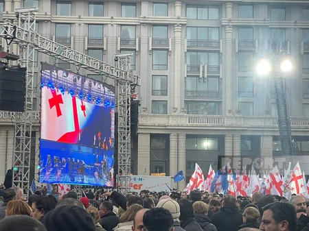 Tbilisidə Gürcüstanın Aİ-yə namizəd statusu alması ilə bağlı konsert keçirilir