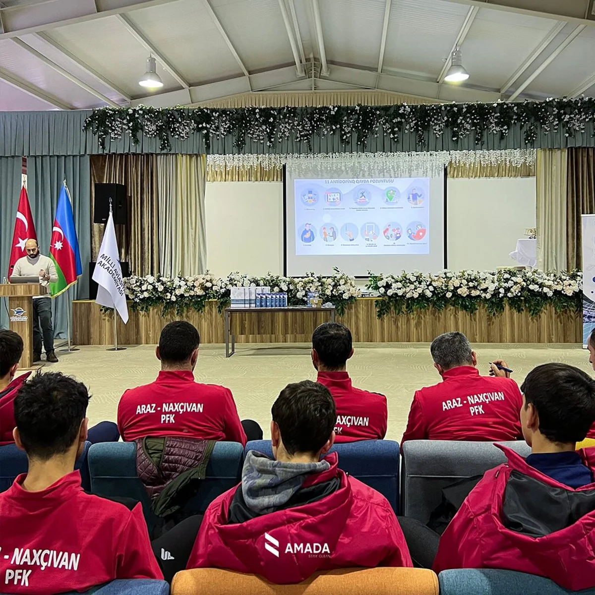 AMADA “Araz-Naxçıvan” klubu üçün antidopinq maarifləndirmə seminarı keçirib