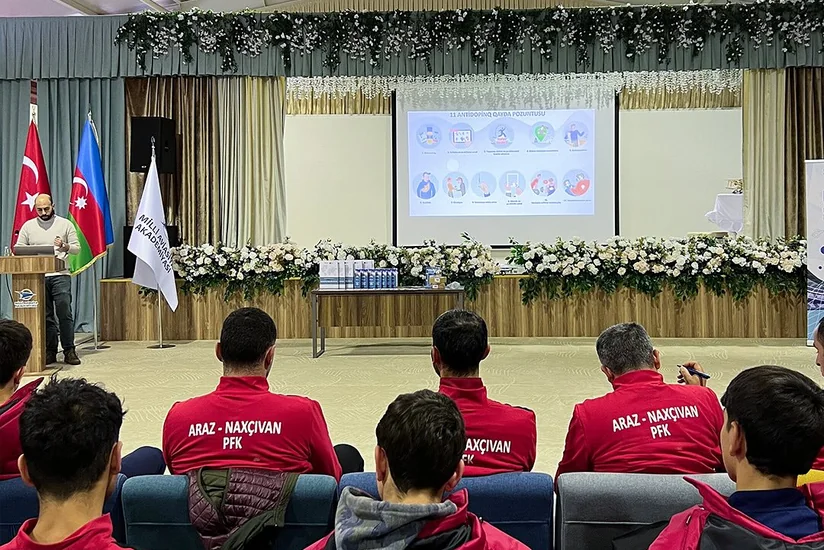 AMADA “Araz-Naxçıvan” klubu üçün antidopinq maarifləndirmə seminarı keçirib