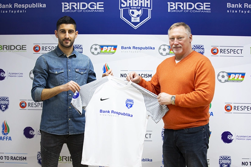 Sabah klubu yeni futbolçu transfer edib