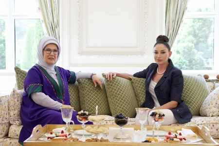 Azərbaycan və Türkiyə prezidentləri birgə işçi naharı ediblər