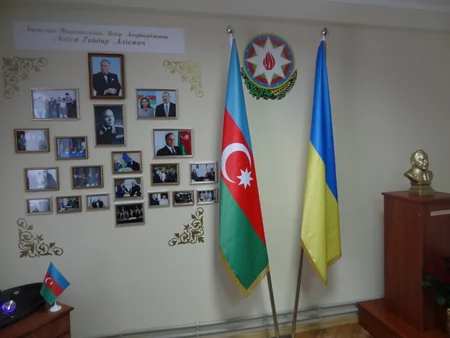 Ukraynanın Truskavets şəhərində ümummilli lider Heydər Əliyevə həsr olunan guşə yaradılıb