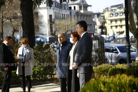 Emin Əmrullayevin Gürcüstana səfəri başlayıb