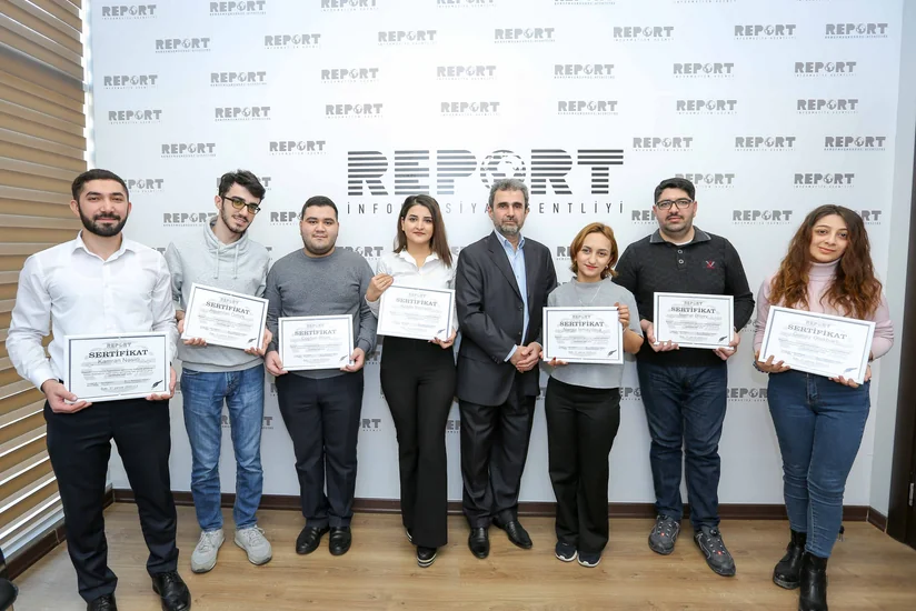Окончившим медиа-школу Report журналистам вручены сертификаты