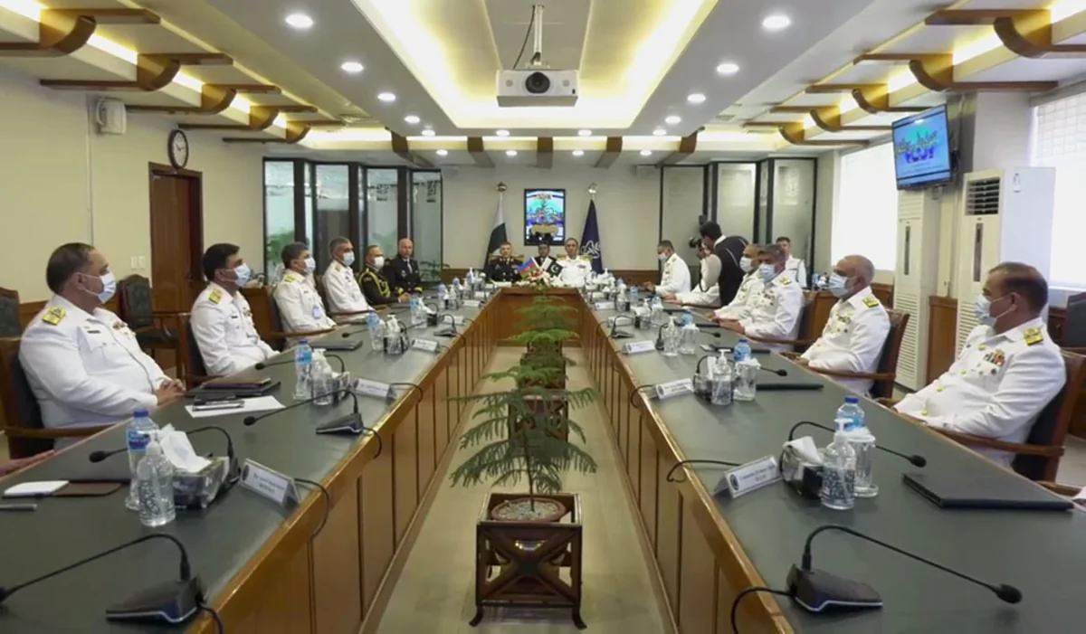 Commanders of Azerbaijan and Pakistan Naval Forces hold meeting