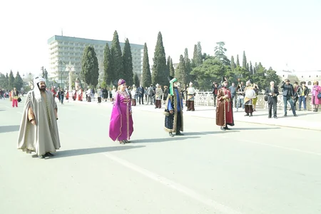 Gəncədə Novruz bayramı təntənəli şəkildə qeyd edilib