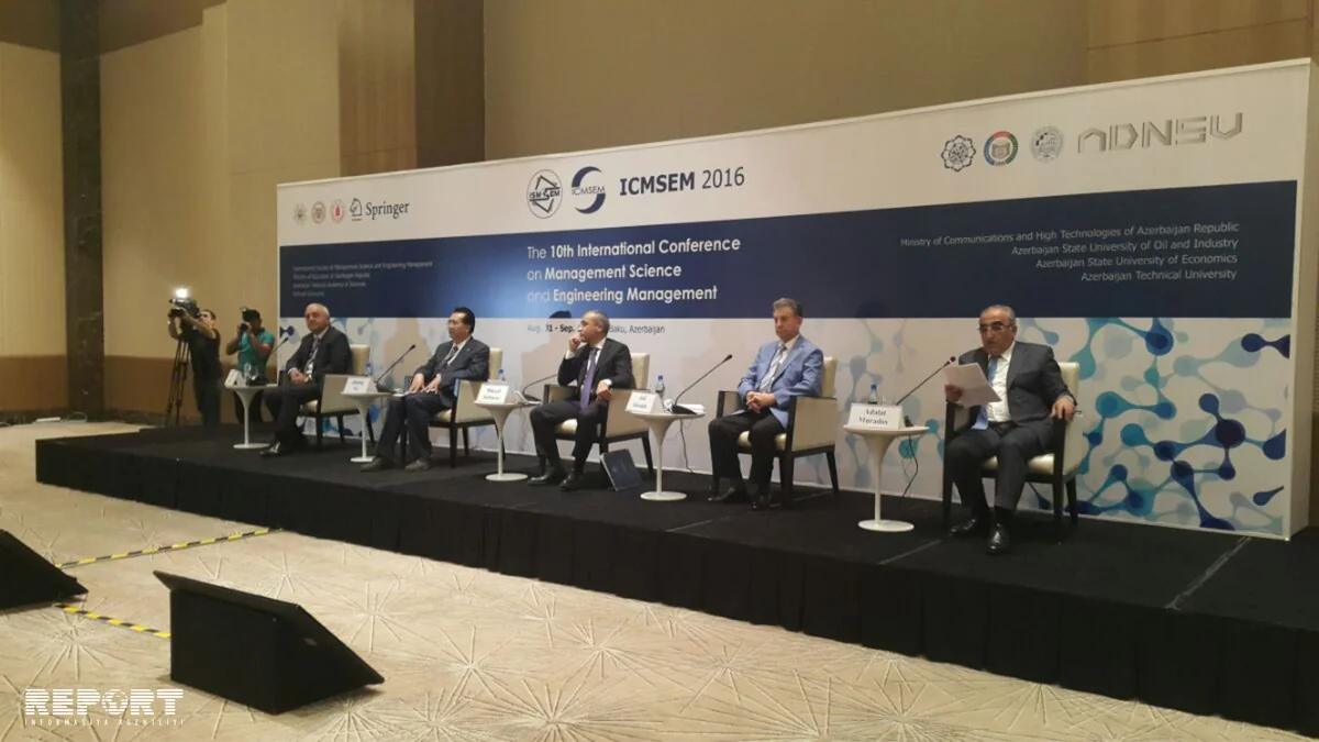 Bakıda “ICMSEM 2016” 10-cu beynəlxalq konfransın açılış mərasimi keçirilib