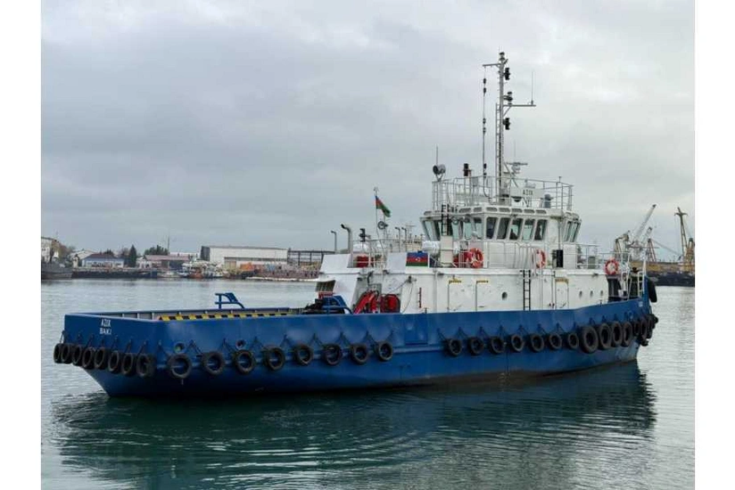 “Zığ” Gəmi Təmiri və Tikintisi Zavodunda tikilmiş 5-ci yedək gəmisi istismara verilib