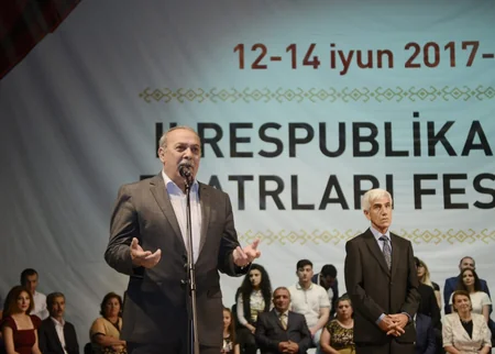 II Respublika Xalq Teatrları Festivalının qaliblərinə mükafatlar təqdim olunub