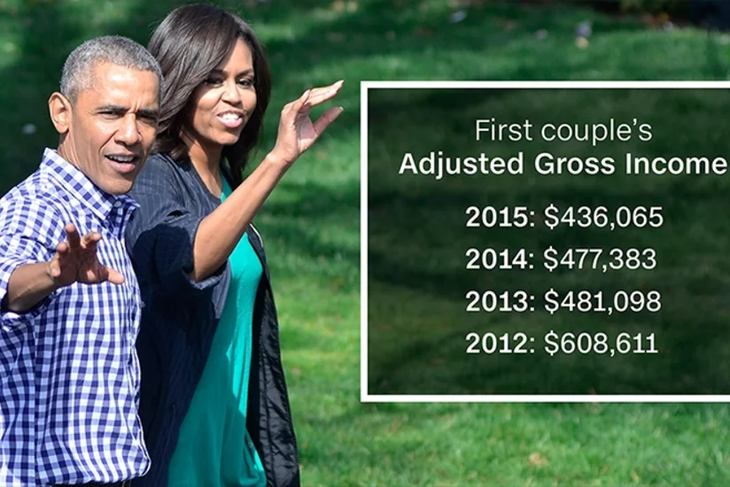 Barak Obama ötən il üçün gəlirlərini açıqlayıb