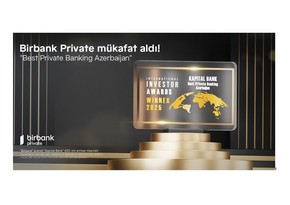 Beynəlxalq “International Investor” nəşri Birbank Privatei mükafata layiq görüb