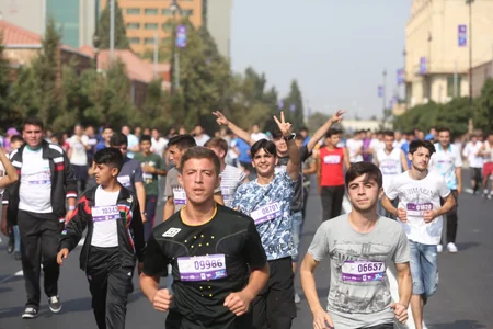 Heydər Əliyev Fondunun təşəbbüsü ilə keçirilən “Gəncə Marafonu - 2017” maraqlı anlarla yadda qalıb