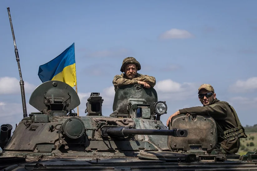 ВСУ подняли флаг Украины на Курдюмовской дамбе под Бахмутом