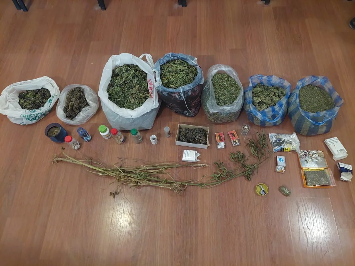 İsmayıllıda narkoticarətlə məşğul olmaqda şübhəli bilinən şəxsin evində külli miqdarda marixuana aşkarlanıb