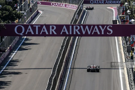 Формула-1: Захватывающее шоу Sprint shootout на улицах Баку