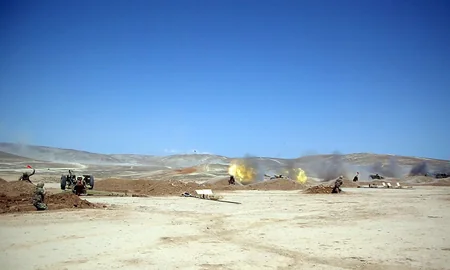 Azərbaycan Ordusunda döyüş atışlı intensiv taktiki təlimlər başlayıb