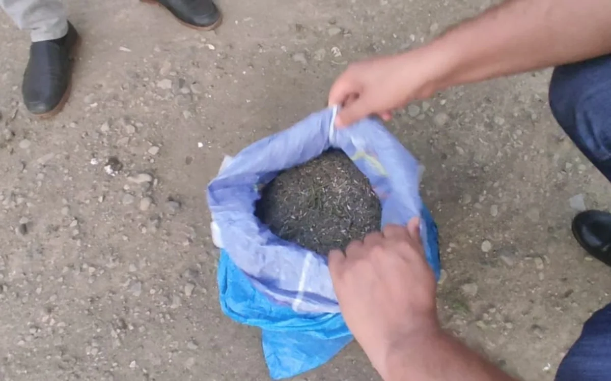 Astara sakinlərində 6 kq-dan artıq narkotik aşkarlanıb