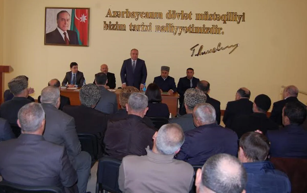 DQİDK sədrinin birinci müavini Şamaxı və Qobustan dindarları ilə görüşüb