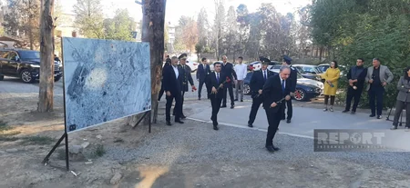 Baş prokuror Kamran Əliyev Gəncədə raket atəşinə tutulan əraziyə baş çəkib - YENİLƏNİB 