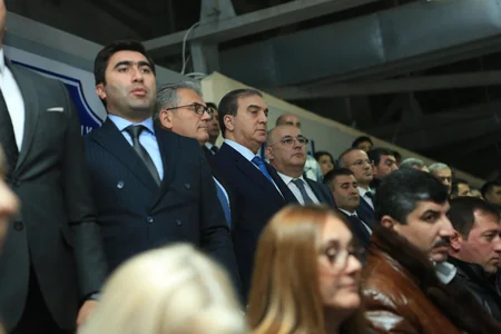 Voleybol üzrə Azərbaycan çempionatında daha bir oyun keçirilib