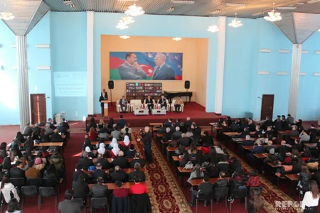 Lənkəranda beynəlxalq simpozium keçirilib - FOTO