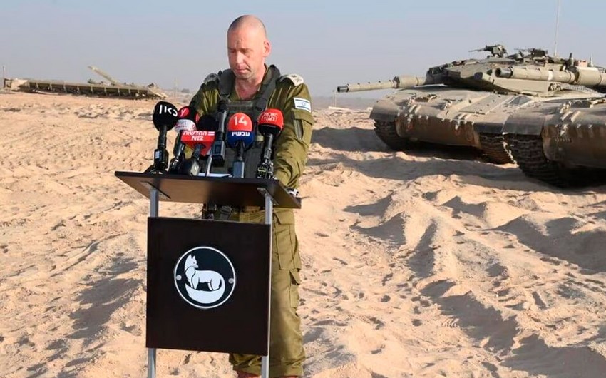 İsrail generalı: Rəfahda hərbi əməliyyatlar HƏMAS məhv edilənə qədər davam edəcək