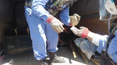 Nardaranda əl qumbarası və partladıcı tapıldı