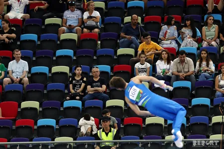 Milli Gimnastika Arenasında festival ab-havası - FOTOREPORTAJ
