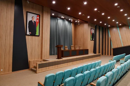 Prezident İlham Əliyev Kənd Təsərrüfatı Nazirliyinin Bakıda yeni inzibati binasının açılışında iştirak edib