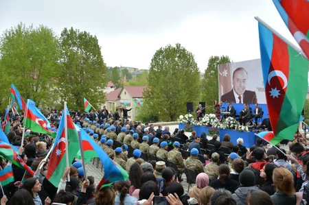 Tovuz və Daşkəsəndə Heydər Əliyevin 100 illik yubileyinə həsr olunmuş konsert keçirilib 