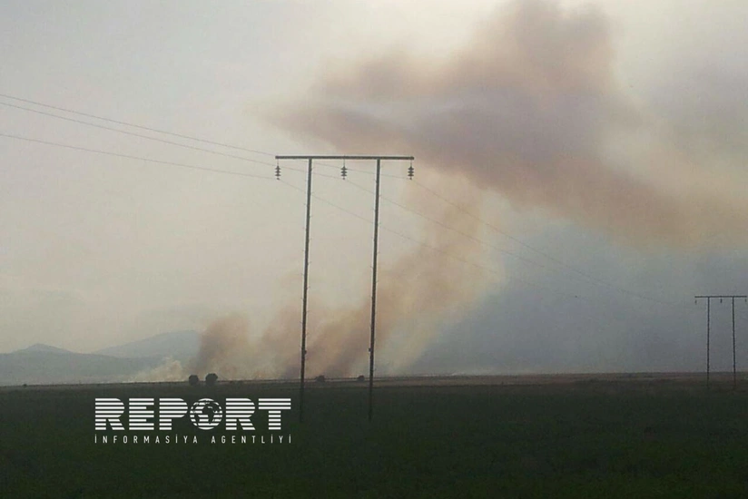 Armenians commited fire again in the occupied territories of Azerbaijan