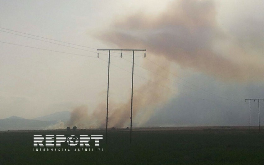 Armenians commited fire again in the occupied territories of Azerbaijan