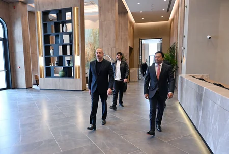 Prezident İlham Əliyev “Aghdam City Hotel”in açılışında iştirak edib - YENİLƏNİB