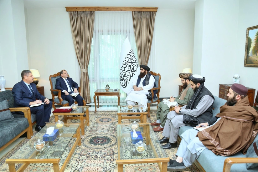 Ambassador of Azerbaijan meets with Minister of Foreign Affairs of Afghanistan in Kabul