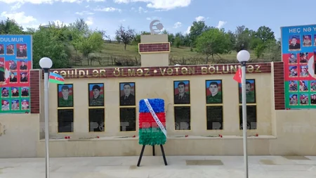 Qubada Şəhidlər xatirə-kompleksinin açılışı olub