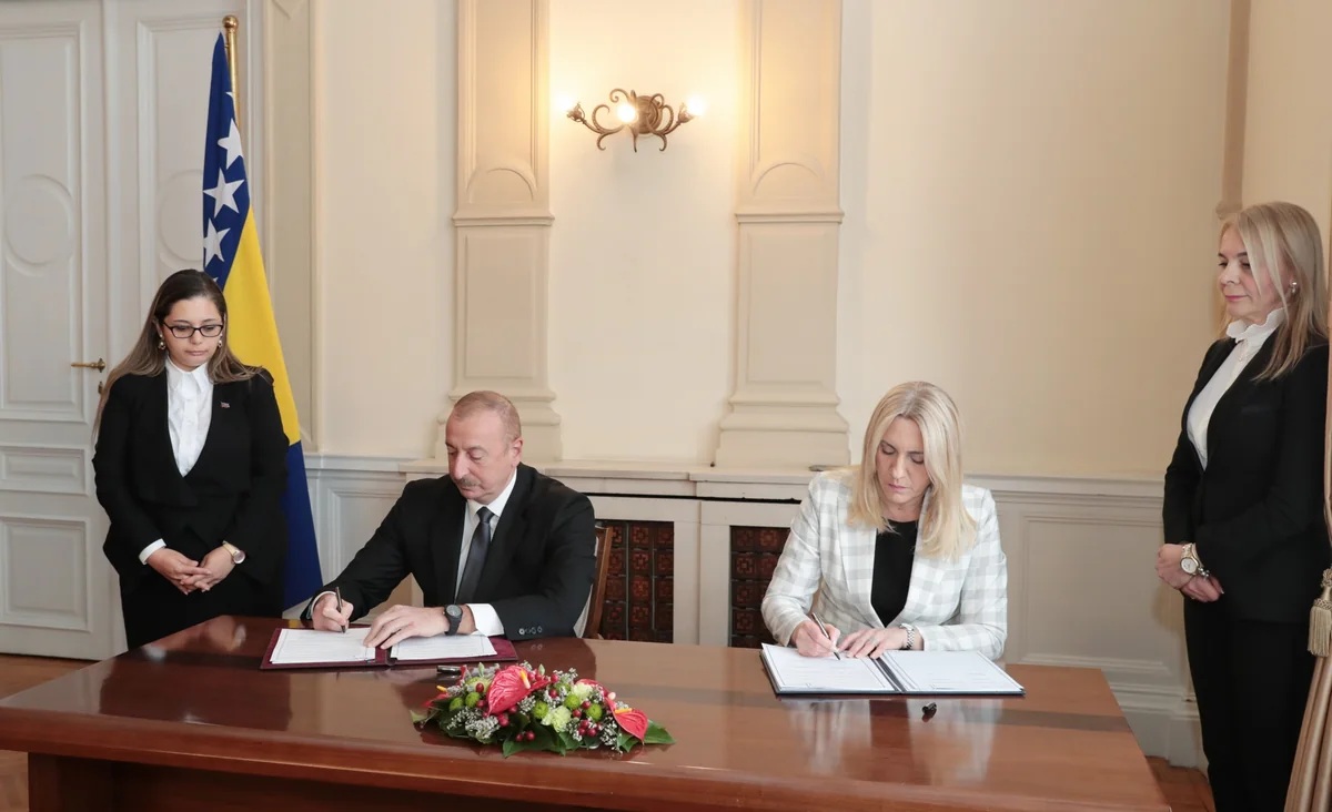 Azerbaijan, Bosnia and Herzegovina sign Declaration on strategic partnership